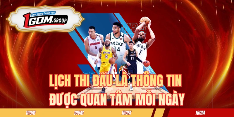 Lịch thi đấu là thông tin được người hâm mộ quan tâm mỗi ngày