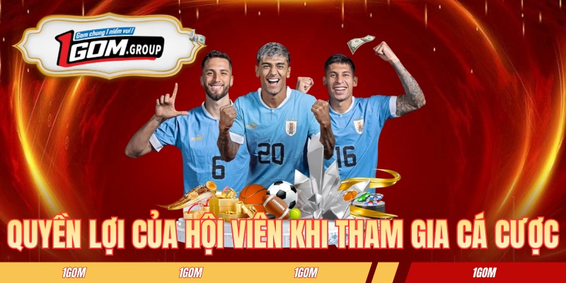 Quyền lợi của hội viên khi tham gia cá cược